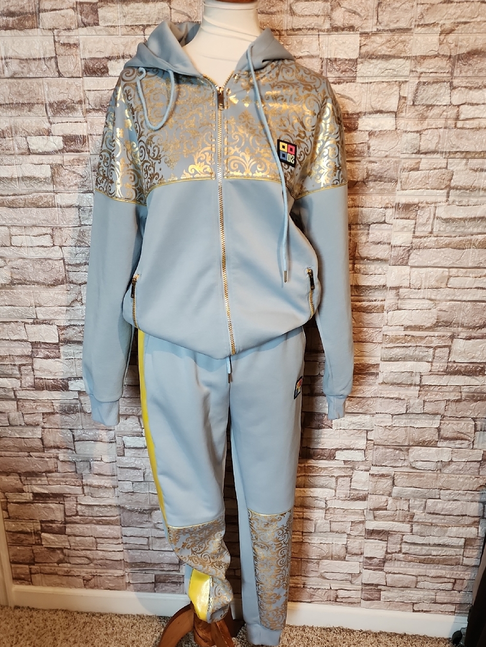Demolition Set Of Two Full Zip Sweatshirt & Pants